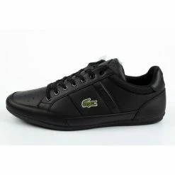 Lacoste Mens Chaymon 0121 Shoes - Black Trainers