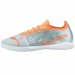 Trainers Puma Mens Ultra 3.4 IT Football Boots - Gray/Orange