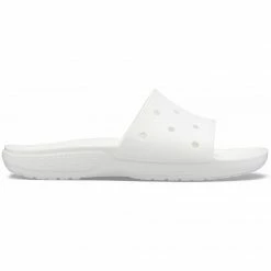 Crocs Womens Classic Slide Slippers - White Slides