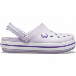 Crocs Womens Crocband Shoes - Purple Slides