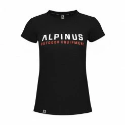 Alpinus Womens Chiavenna T-shirt - Black