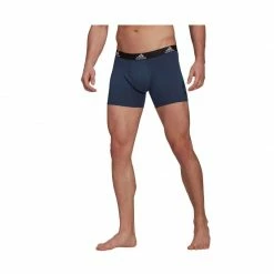 Outdoor Clothing Adidas Mens Logo Briefs 3Pac Boxer Shorts - Colorful