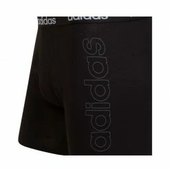 Adidas Mens Essentials Logo 2Pac Boxer Shorts - Black Outdoor Clothing