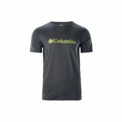 Outdoor Clothing Columbia Mens Tech Trail Graphic Tee - Gray