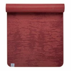 Yoga Mats Gaiam Insta-Grip Sunset 6MM Yoga Mat - Red