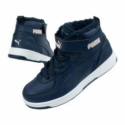 Footwear Puma Junior Rebound Shoes - Navy Blue