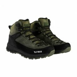 Alpinus Mens Brasill Trekking Shoes - Olive