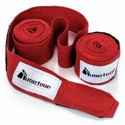 Gloves Meteor Boxing Bandage 2.8 M 2 Pcs - Red