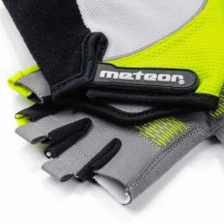 Meteor Unisex Gel GXQ 140 Bicycle Gloves - White/Yellow