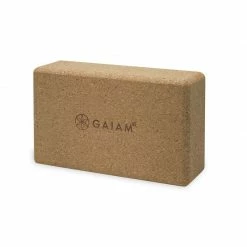 Yoga Style Yoga Block Made Of Cork - Brown Yoga Accessories