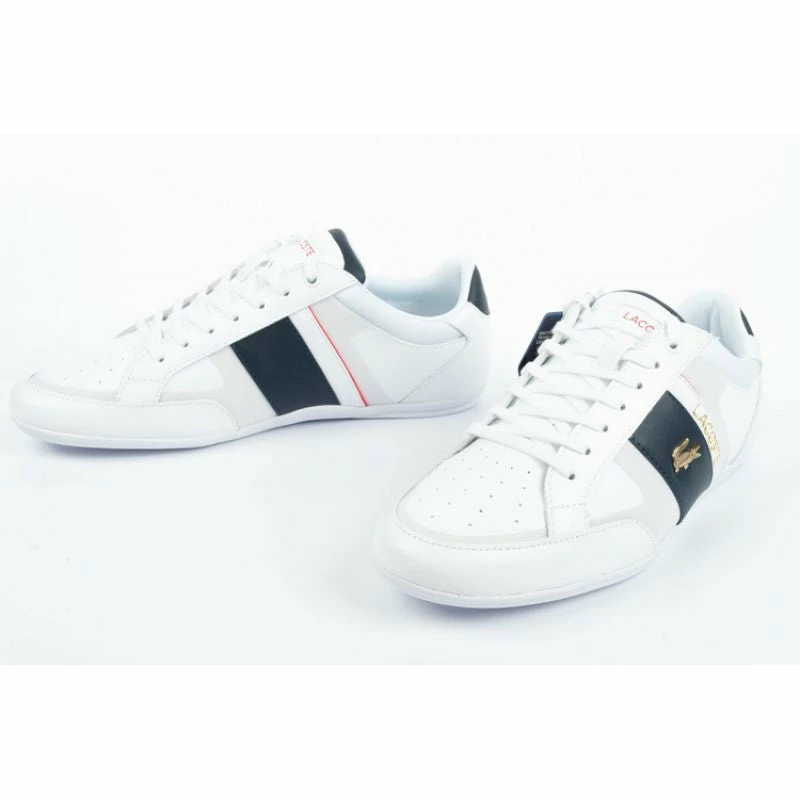 Lacoste Mens Chaymon Tech Shoes - White Trainers