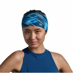 Ski Wear Buff Unisex CoolNet UV Wide Headband - Blue