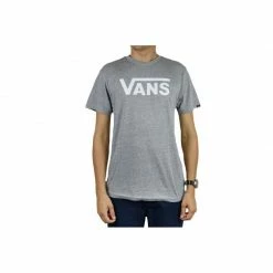 Vans Mens Classic Heather Athletic Tee - Gray