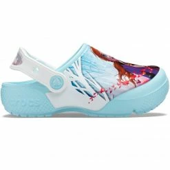 Crocs Kids Fl Ol Disney Frozen 2 Clog - Blue Footwear