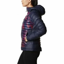 Columbia Womens Labyrinth Loop Hooded Jacket - Navy Blue Outdoor Clothing
