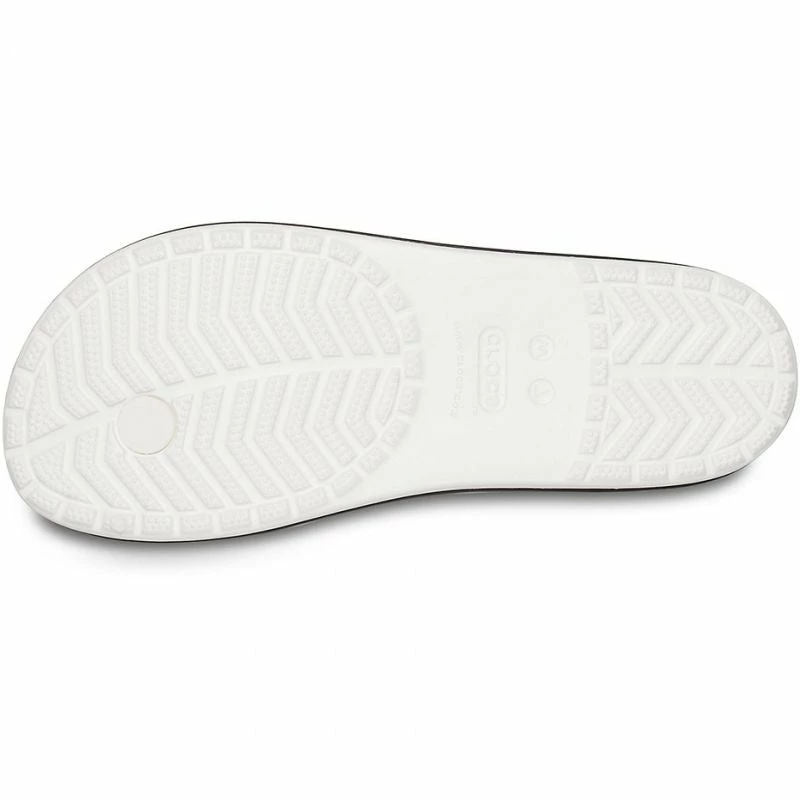 Slides Crocs Womens Crocband Flip-Flops - White