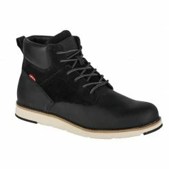 Trainers Levi's Mens Jax Plus Shoes - Black