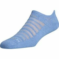 Drymax Mens Lite-Mesh No Show Tab Running Socks - Blue