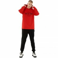 Outhorn Mens Minimalist Sweatshirt - Red Outdoor Clothing