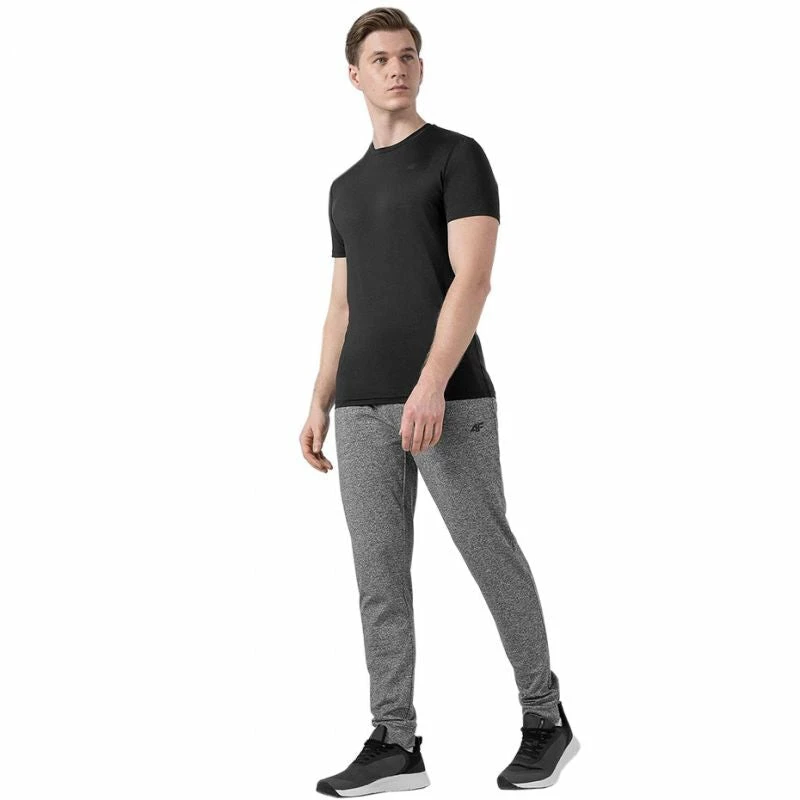 4F Mens Training T-shirt - Deep Black