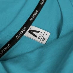 Alpinus Mens Cadino T-shirt - Turquoise Outdoor Clothing