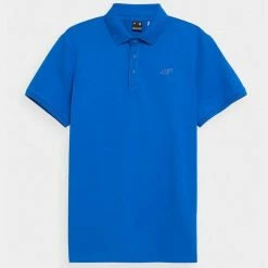 4F Mens Classic T-Shirt - Blue Outdoor Clothing