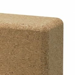Yoga Style Yoga Block Made Of Cork - Brown Yoga Accessories
