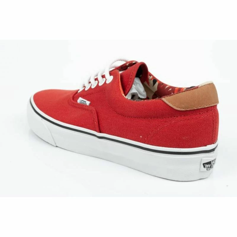 Vans Womens ERA 59 Shoes - Red Footwear