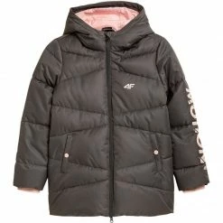 4F Junior Down Jacket - Anthracite Ski Wear