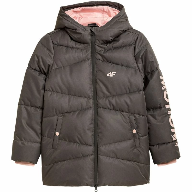 4F Junior Down Jacket - Anthracite Ski Wear