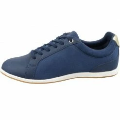 Lacoste Womens Rey Lace 119 Shoes - Blue