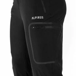 Alpinus Mens Pyrenees Trekking Pants - Black