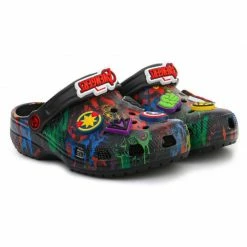 Footwear Crocs Junior Classic Marvel Avengers Kids Clogs - Black