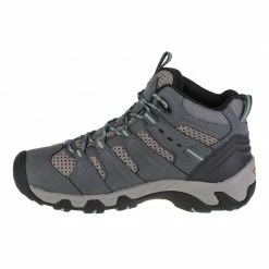 Keen Womens Koven Mid Waterproof Shoes - Gray Footwear