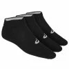 Walking Socks Asics Unisex 3Pak Ped Socks - Black