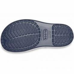 Crocs Junior Wellingtons Crocband Rain Boots - Navy Blue