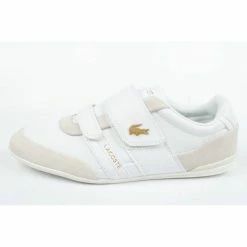 Lacoste Mens Misano Strap Shoes - White