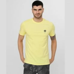 Outdoor Clothing 4F Mens Simple T-shirt - Yellow