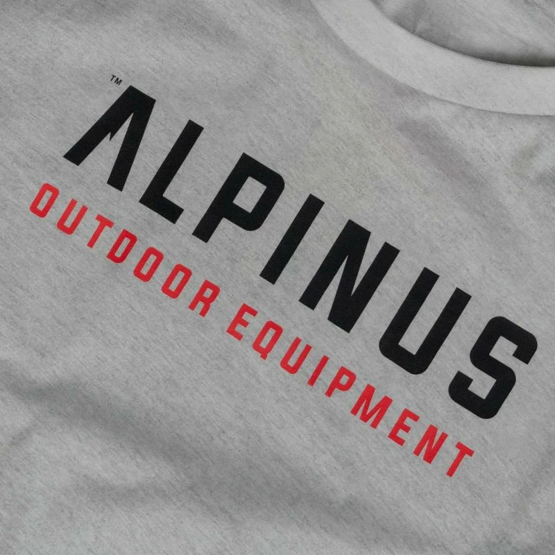 Outdoor Clothing Alpinus Womens Chiavenna T-shirt - Gray