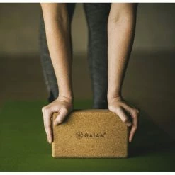Yoga Style Yoga Block Made Of Cork - Brown Yoga Accessories