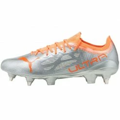 Trainers Puma Mens Ultra 1.4 MxSG Football Boots - Gray/Orange