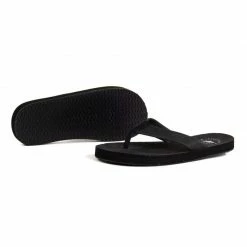 Slides 4F Womens Slippers - Deep Black