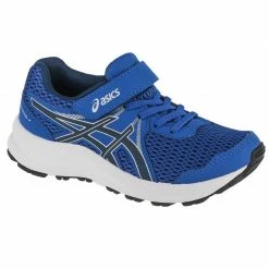 Asics Junior Contend 7 PS Shoes - Blue Footwear
