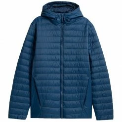 4F Mens Winter Jacket - Navy Blue