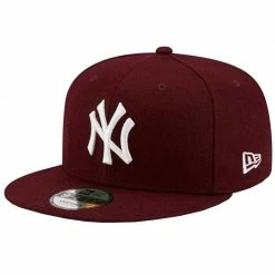 Caps 47 Brand Unisex New Era New York Yankees Cap - Claret