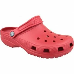 Crocs Unisex Classic Slippers - Red