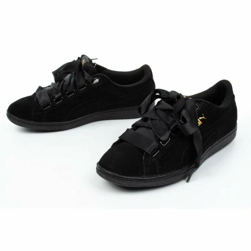 Footwear Puma Womens Vikky Ribbon SW Shoes - Black