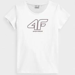 Outdoor Clothing 4F Womens Fitted T-Shirt - White