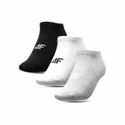 4F Sports Socks - Gray/White/Black Walking Socks