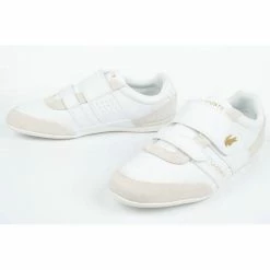 Lacoste Mens Misano Strap Shoes - White